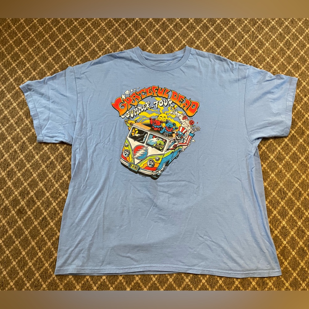 Liquid Blue Grateful Dead summer tour tee like new size 2xl